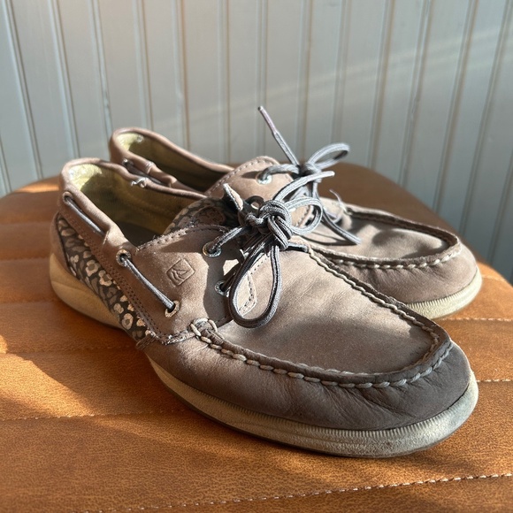 Sperry Boat Shoes Cheetah Print - Picture 1 of 6